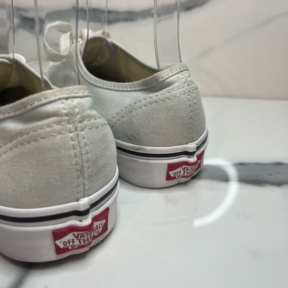 Vans | Classic Blue Canvas Off the Wall Skateboard Shoes Men Sz 6 Wm Sz 7.5 - Picture 5 of 8